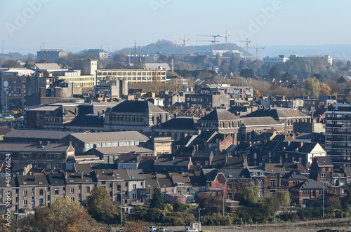 Belgique Wallonie Charleroi Pays Noir vue ville terril 