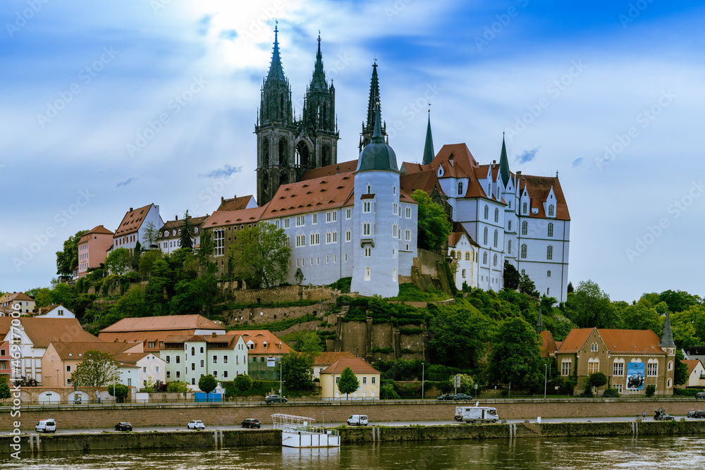 Albrechtsburg bei Meißen in Sachsen