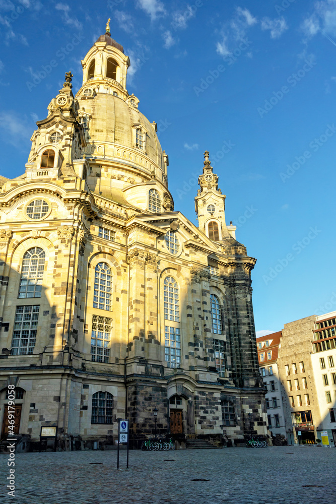 Frauenkirche church in Dresden