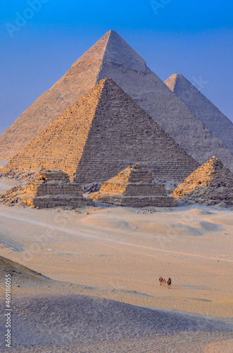 Fotografie pyramids of giza