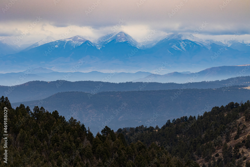 layers of Fog on the Sangre