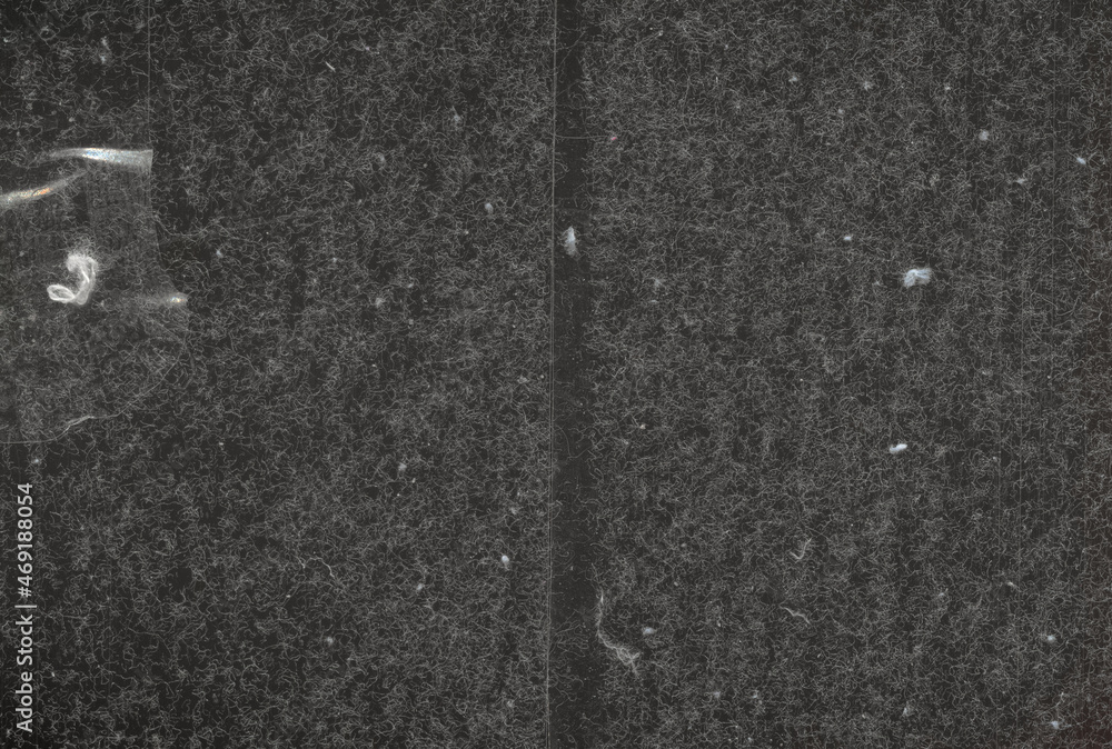black surface texture in fibers black surface texture in fibers