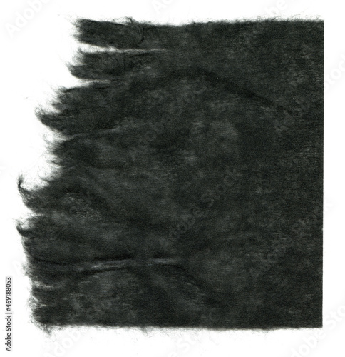 fine fiber black fabric texture