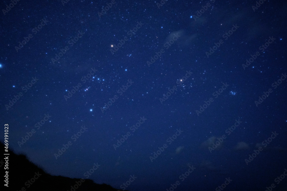 Stars and constellations in Nozumi, 14/11/2021