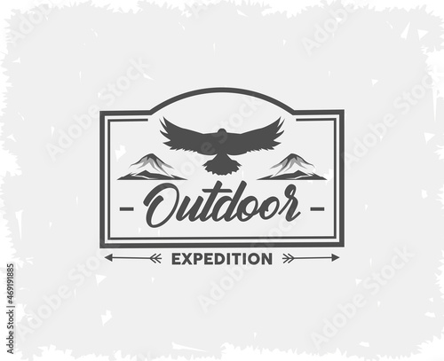 outdoor expedition emblem