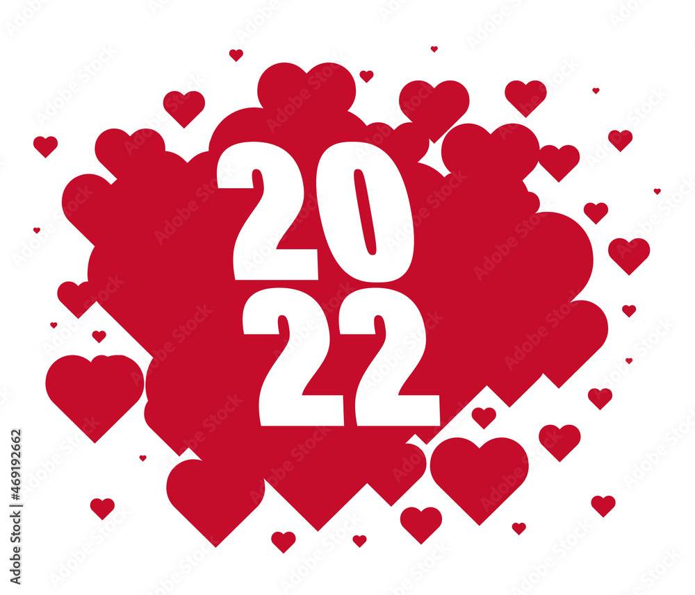 2022 text design. For brochure design template, card, banner. Vector illustration. Isolated on white background Happy new year and happy holidays concept. 2022 text design. For brochure design template, card, banner. Vector illustration. Isolated on white background Happy new year and happy holidays concept.