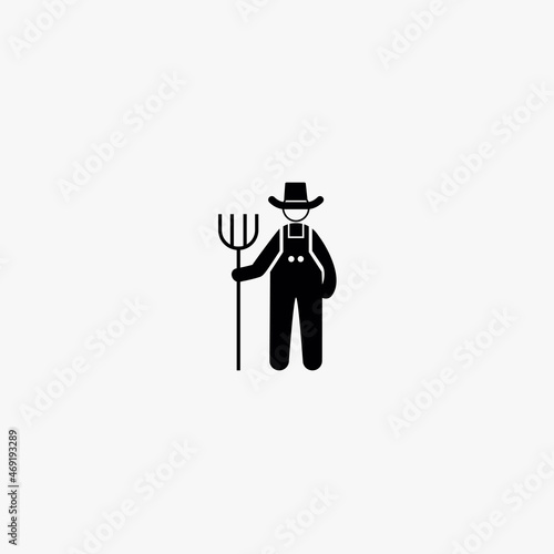 farm icon. farm vector icon on white background