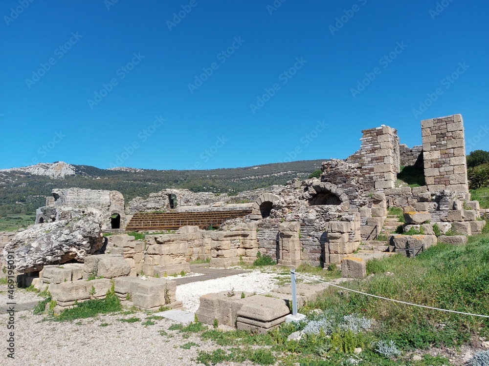 ruins of the ancient city