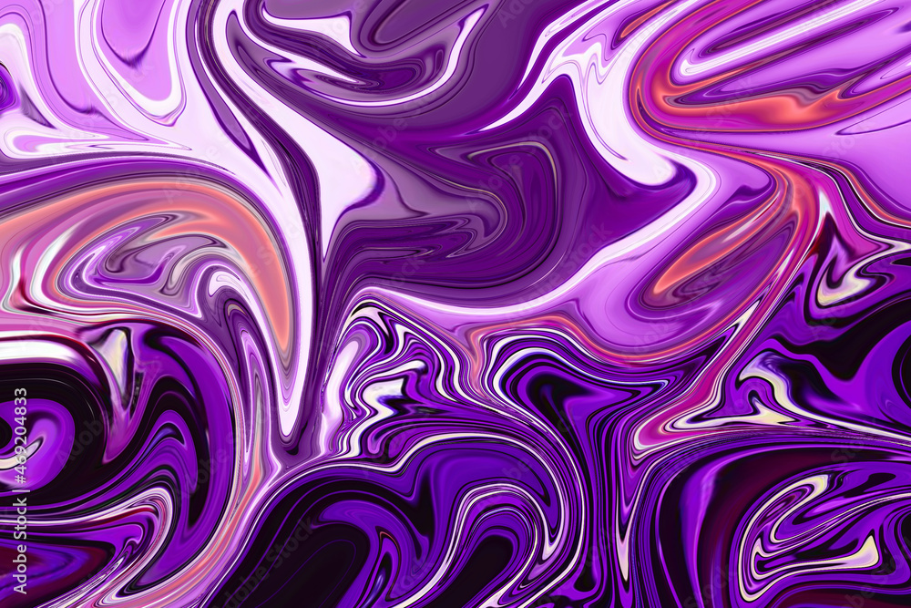 Fototapeta premium Abstract Liquify Liquid Liquified Background Colorful Effect Unique Multicolor