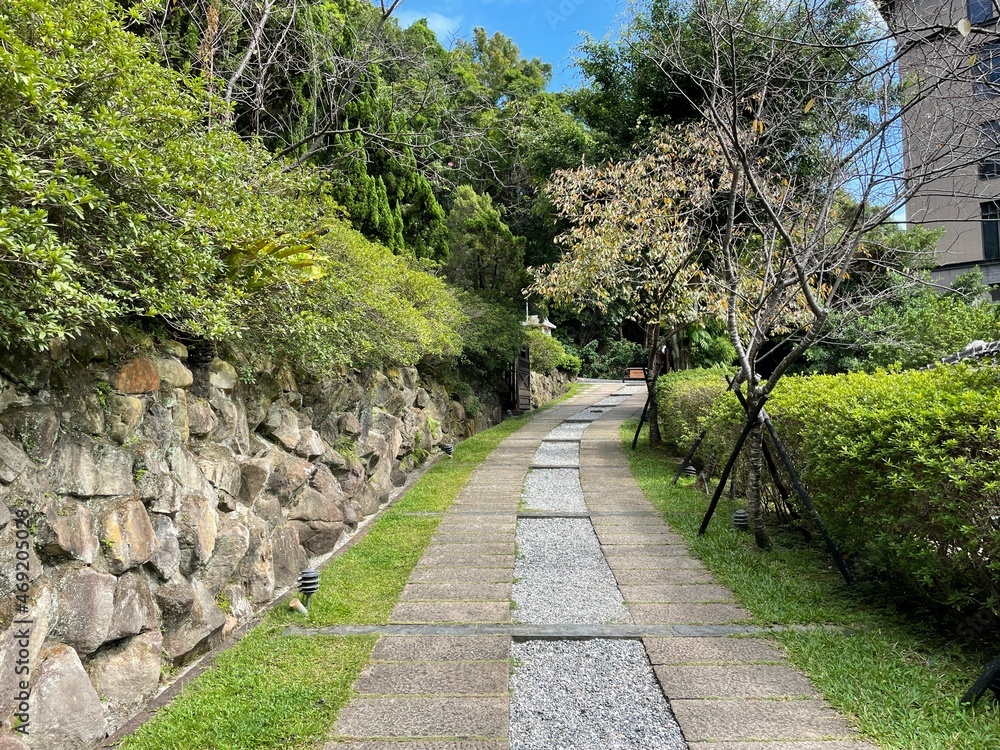 path in the garden