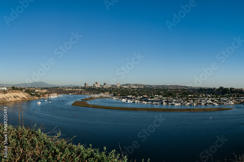 Newport Bay and Skyline