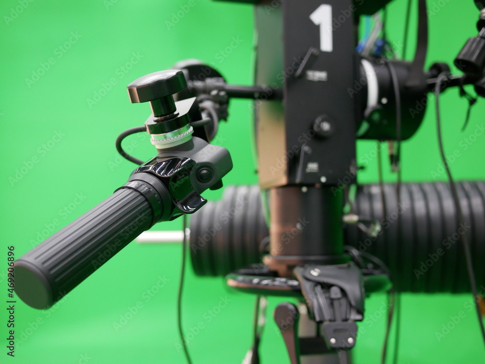servo used for zoom of professional studio camera at TV station. servo used for zoom of professional studio camera at TV station.