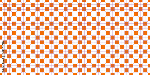 Vector seamless Hong Kong traditional vintage orange floor pattern textured banner background