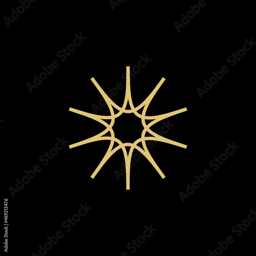luxury ornament logo design