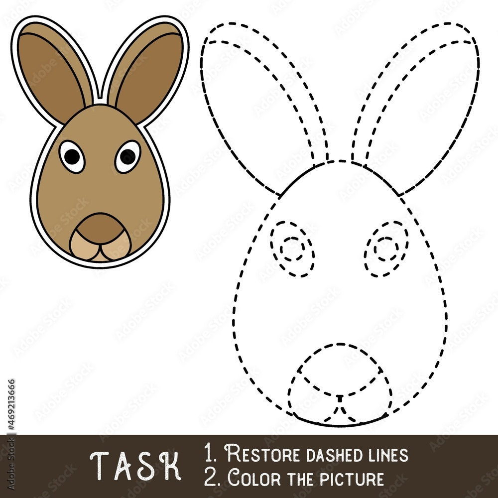 Drawing worksheet for preschool kids with easy gaming level of ...