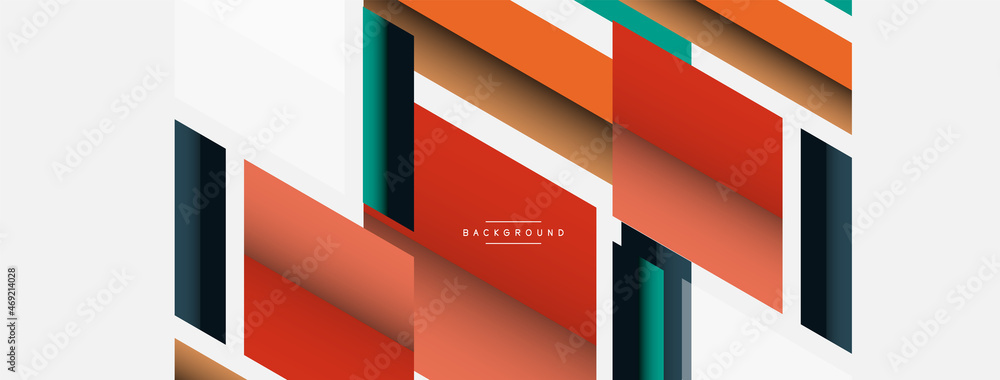 Background. Geometric diagonal square shapes and lines abstract composition. Vector illustration for wallpaper banner background or landing page Background. Geometric diagonal square shapes and lines abstract composition. Vector illustration for wallpaper banner background or landing page
