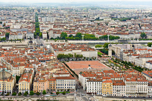 Bellecour district, Lyon, France