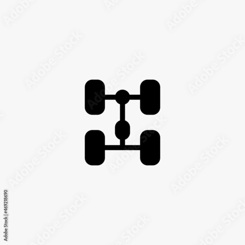 car icon. car vector icon on white background