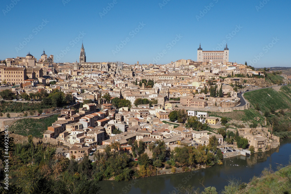 view of the city of Toledo, Spain 