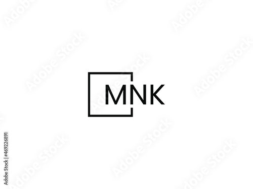 Free Download MNK Letter Initial Logo Design Vector Illustration - GFXLoad