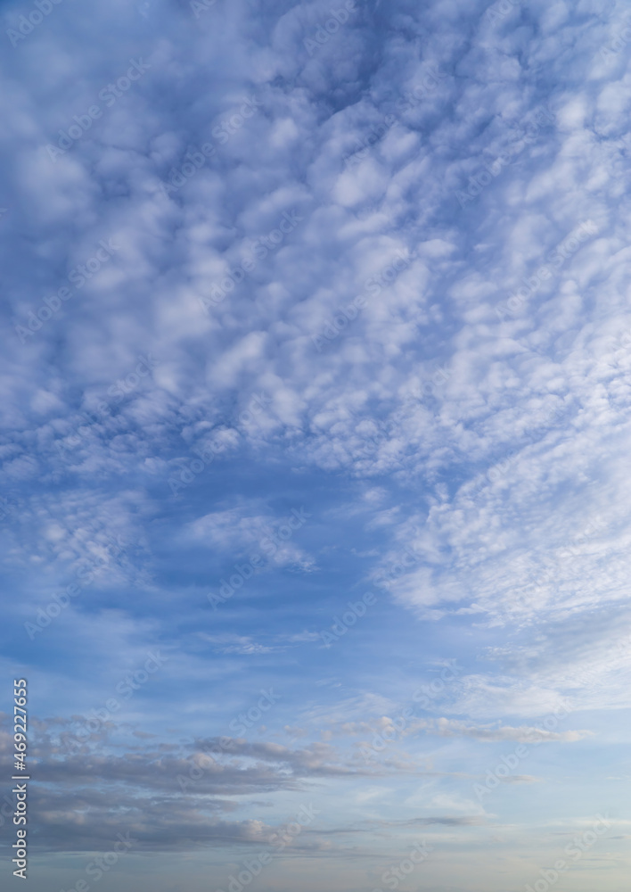 Beautiful view of sky with clouds at sunrise. Partly cloudy. Colorful sunset. Natural sky background texture, beautiful color. Beautiful view of sky with clouds at sunrise. Partly cloudy. Colorful sunset. Natural sky background texture, beautiful color.