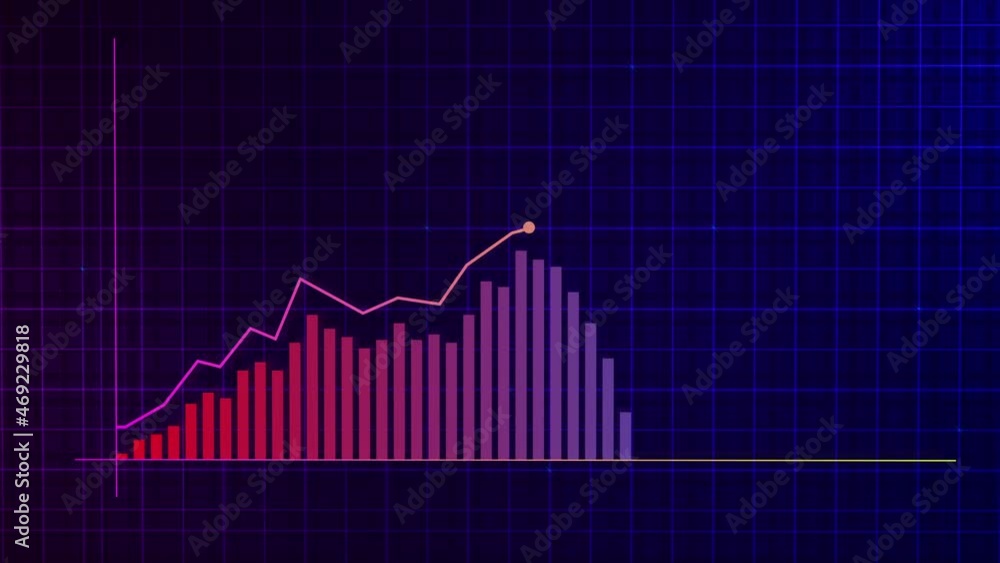 Growing line graph of a digital income growth chart made in a technological style on a high-tech grid background. Concept for presentations, advertising and showing profitability and statistics
Growing line graph of a digital income growth chart made in a technological style on a high-tech grid background. Concept for presentations, advertising and showing profitability and statistics