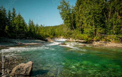 Bialka river in Tatra National Park, Poland