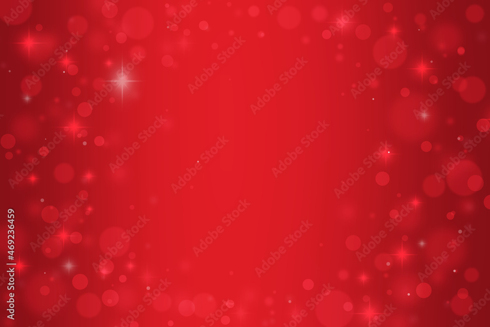 red Christmas background with abstract bokeh of holiday romantic light. red Christmas background with abstract bokeh of holiday romantic light.