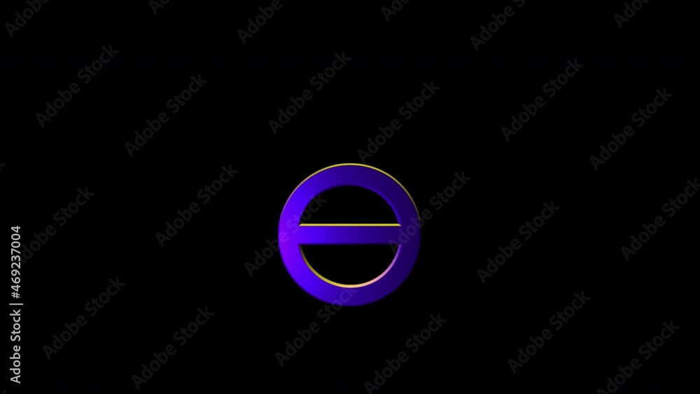 Alchemical Symbol For Salt Icon Animation. Purple text with alpha channel. Esoteric Alchemy symbology Alchemical Symbol For Salt Icon Animation. Purple text with alpha channel. Esoteric Alchemy symbology