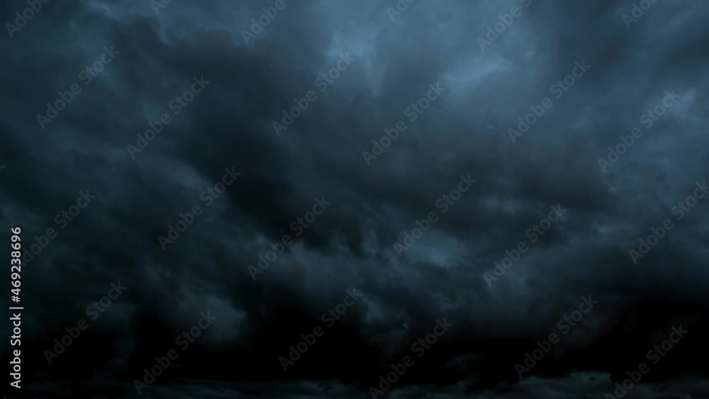 Night. Dark storm clouds. Wind and weather Night. Dark storm clouds. Wind and weather