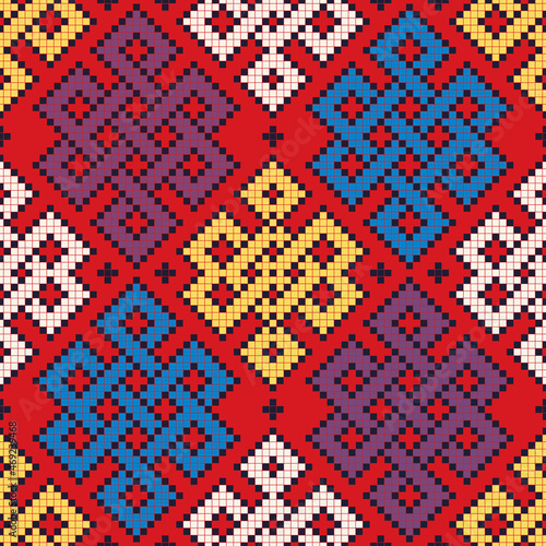 Bulgarian embroidery pattern 6