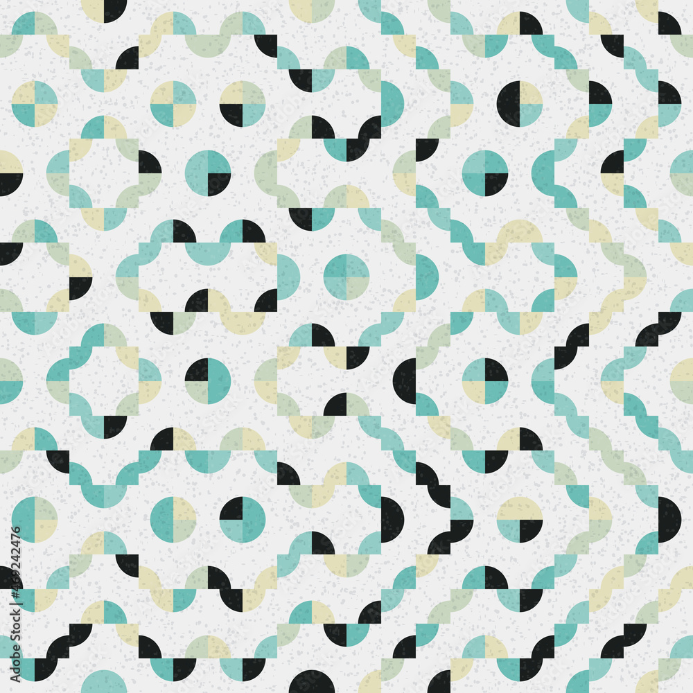 Obraz premium Abstract Geometric Pattern generative computational art illustration