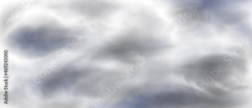 Abstract background with rain clouds. Overcast cloudy sky 
