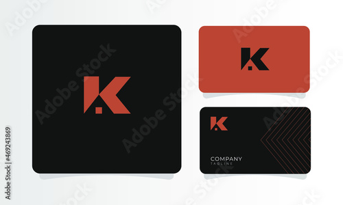 K House Brown Minimlist Logo
