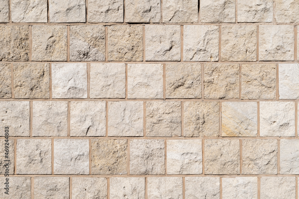 Naklejka premium white brick wall 
