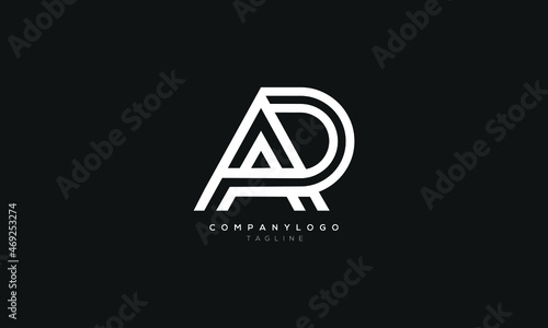 AP, AD, ADP, APD, PA, DA, Abstract initial monogram letter alphabet logo design