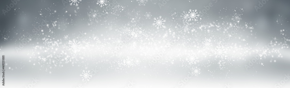 3D illustration Xmas white Bokeh blur backdrop. Circle light on blue background. abstract light wallpaper. 3D illustration Xmas white Bokeh blur backdrop. Circle light on blue background. abstract light wallpaper.