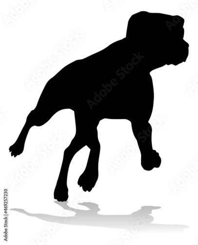 Dog Silhouette Pet Animal