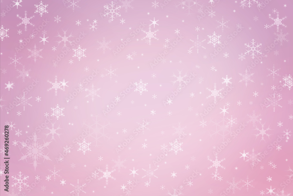 Abstract pink Christmas winter background Abstract pink Christmas winter background