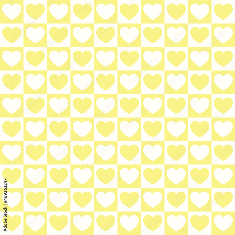 Tiny hearts chess grid seamless pattern. Cute little repeating hearts vector illustration. Love and relationship, valentine day. Print for fabric, paper, packaging, stationery. Tiny hearts chess grid seamless pattern. Cute little repeating hearts vector illustration. Love and relationship, valentine day. Print for fabric, paper, packaging, stationery.