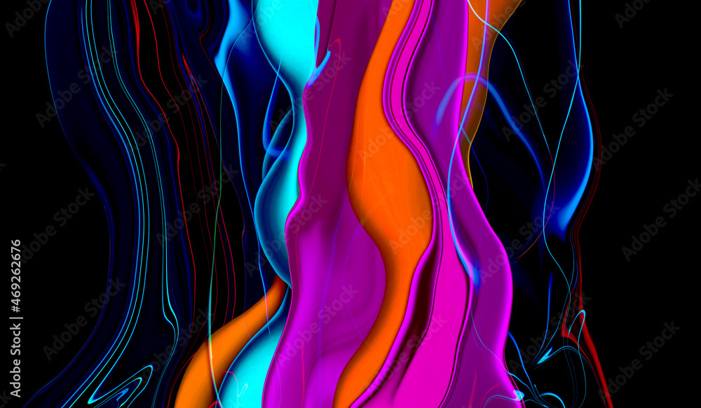 Abstract modern shape and color design background, Modern colorful flow, Abstract modern shape and color design background, Modern colorful flow,