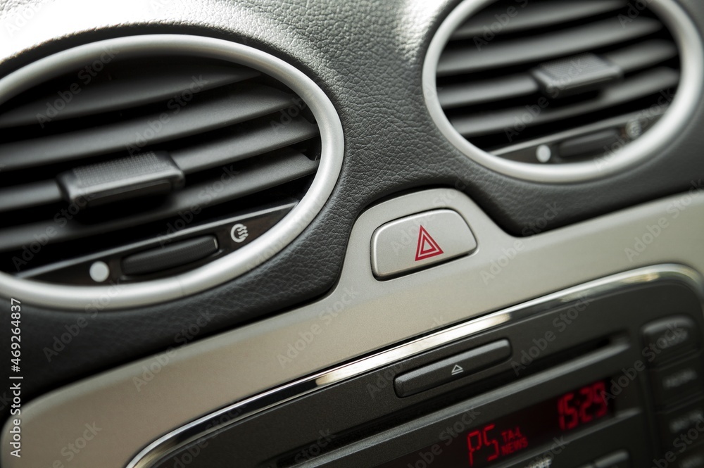 Fototapeta premium Car Dashboard Vehicle Interior background