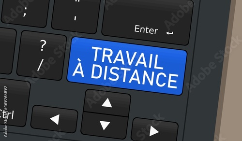Travail a distance, French language remote work
