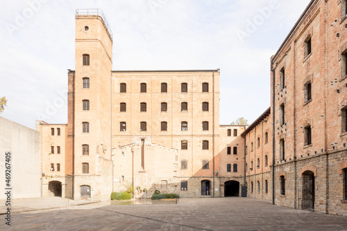 Triest, cuty, italy, former KZ Risiera di San Sabba, historical monument