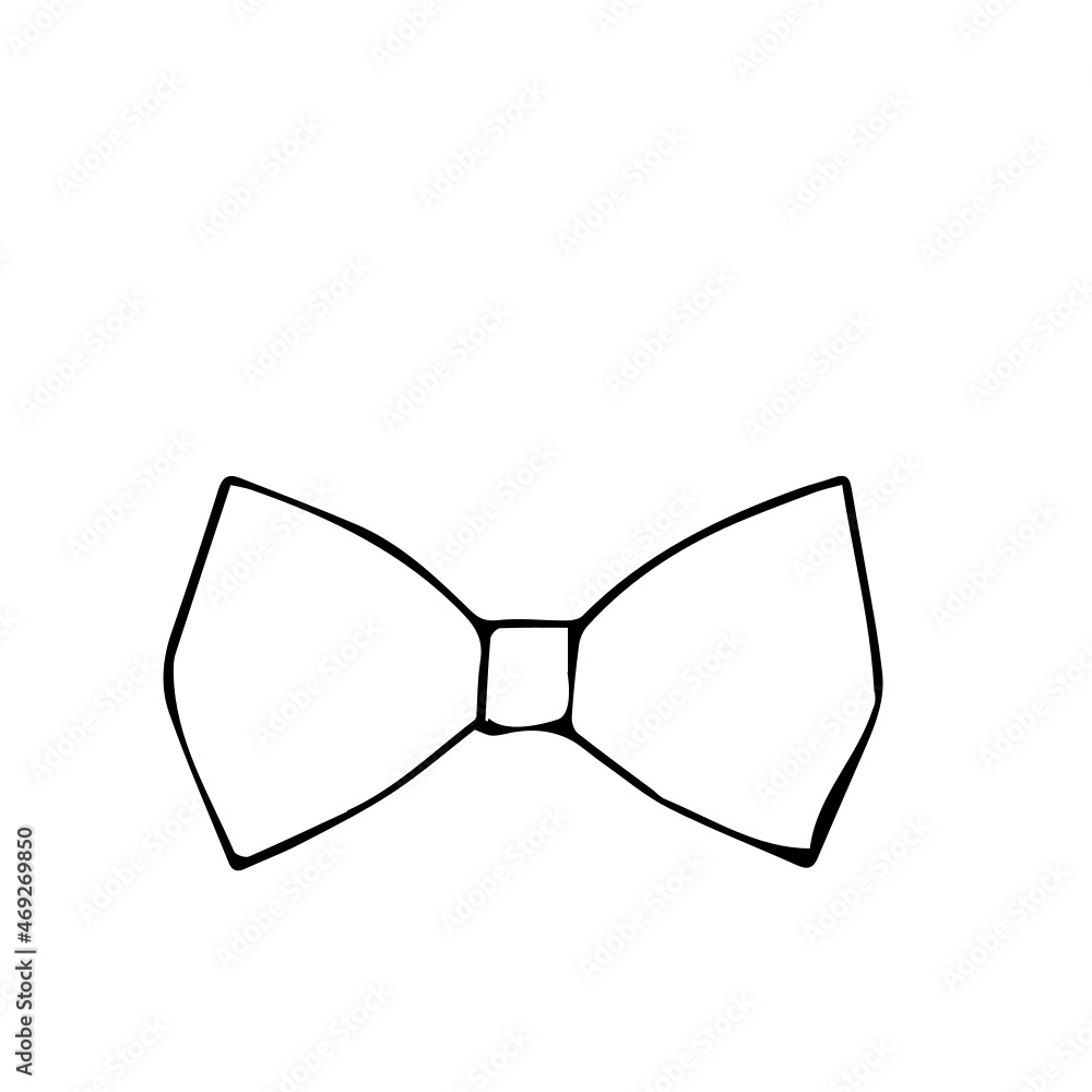 black bow tie black bow tie
