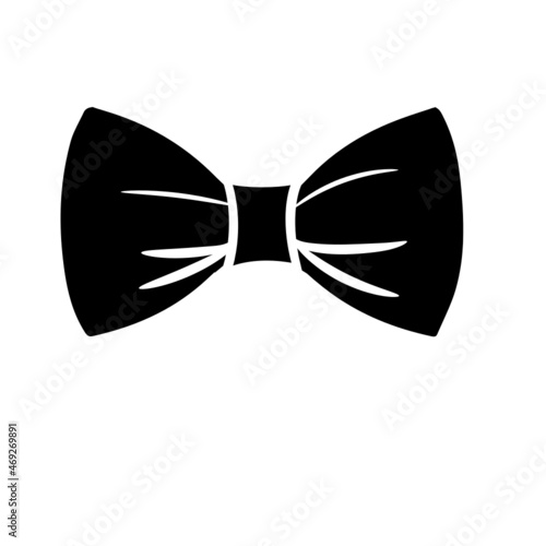 Photo black bow tie