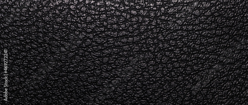 black leather surface texture