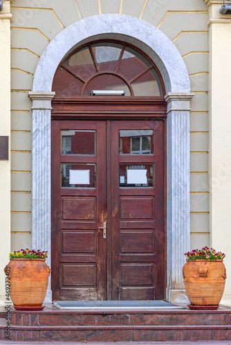 Arch Door Pots photo