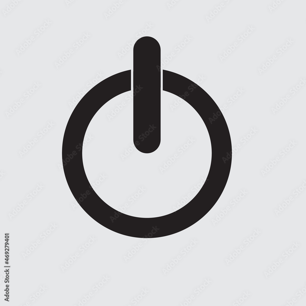 vector on off button vector on off button