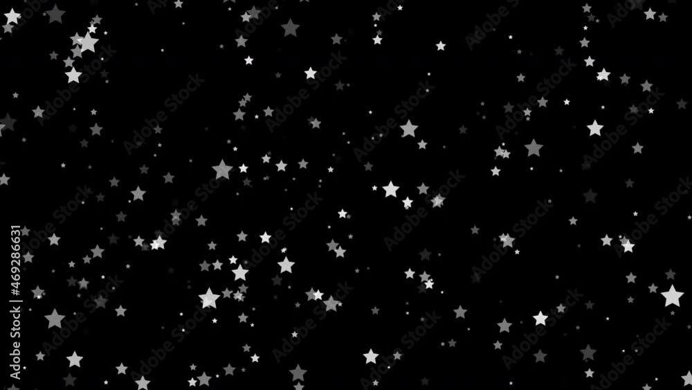black night stars overlay background loop black night stars overlay background loop